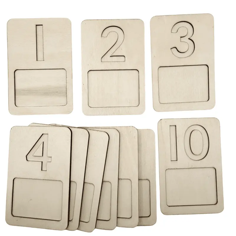 1–10 Loose Parts räkna och sortera– Perfekt för naturbaserat lärande