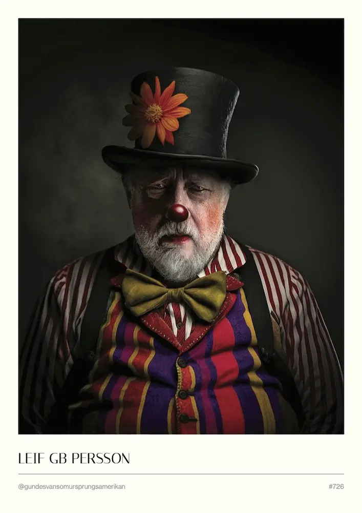 #726 - Leif GB Persson - A3 Poster