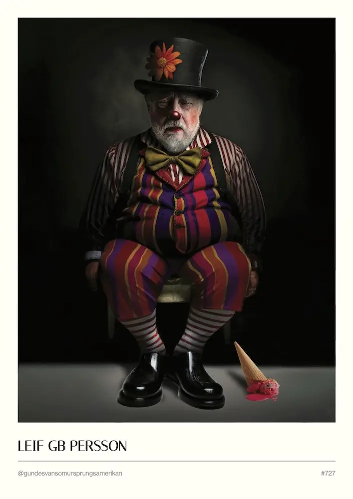 #727 - Leif GB Persson - A3 Poster