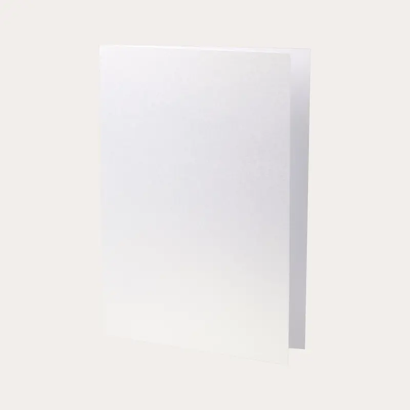 A5 Kort Dubbla 5-pack Pärlemor