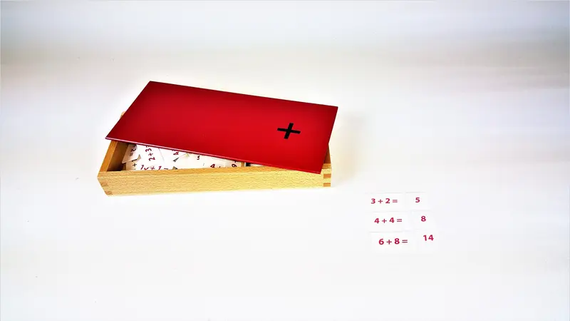Additonsuppgifter och svar 23x10x3 cm låda