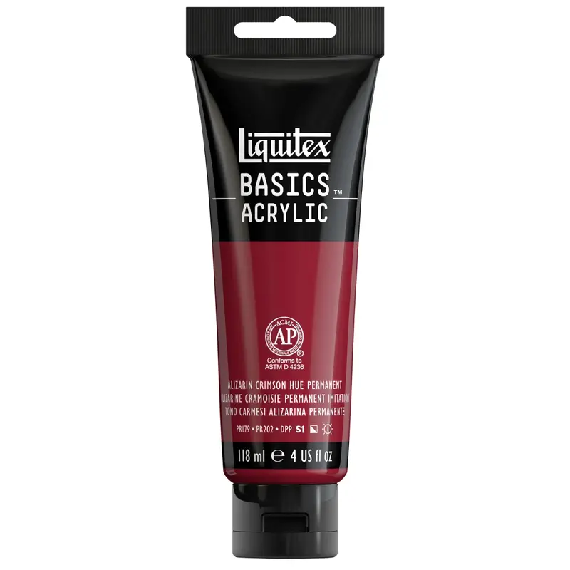 Akrylfärg Liquitex Basics 118ml - Alizarin Crimson 116