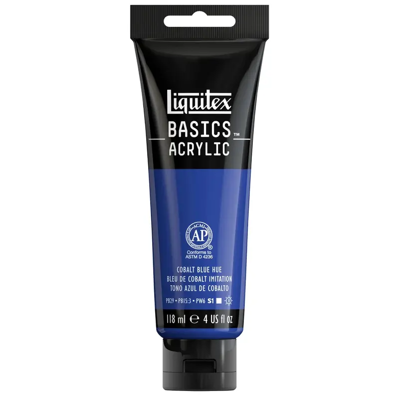Akrylfärg Liquitex Basics 118ml - Cobalt blue hue 170