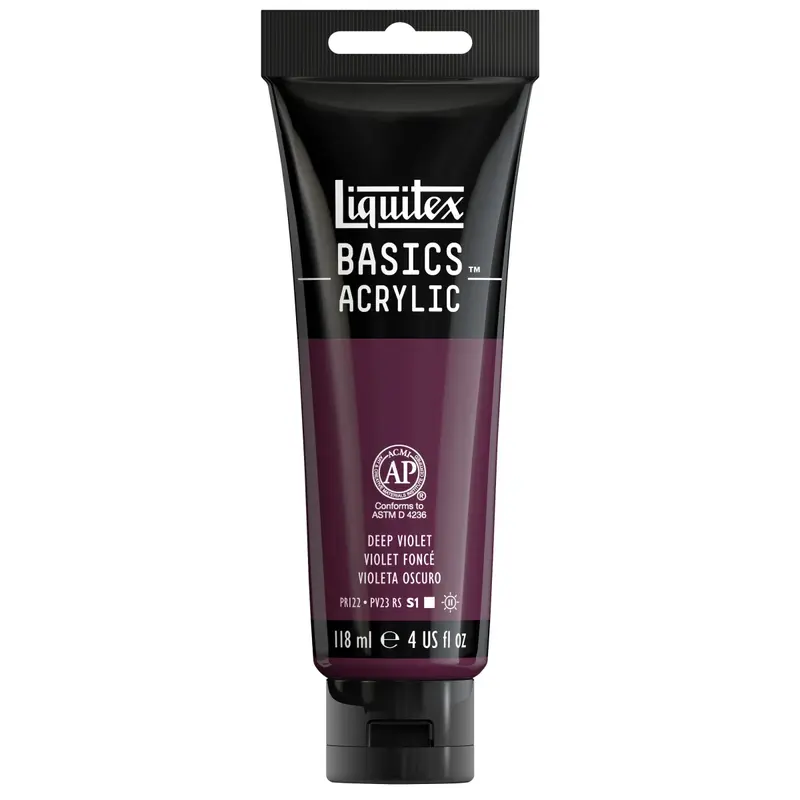 Akrylfärg Liquitex Basics 118ml - Deep violet 115