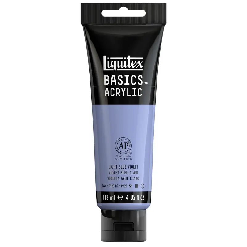 Akrylfärg Liquitex Basics 118ml - Light blue violet 680