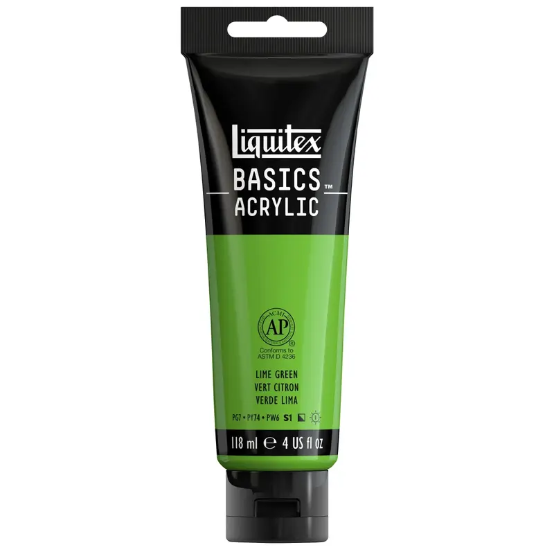 Akrylfärg Liquitex Basics 118ml - Lime Green 222
