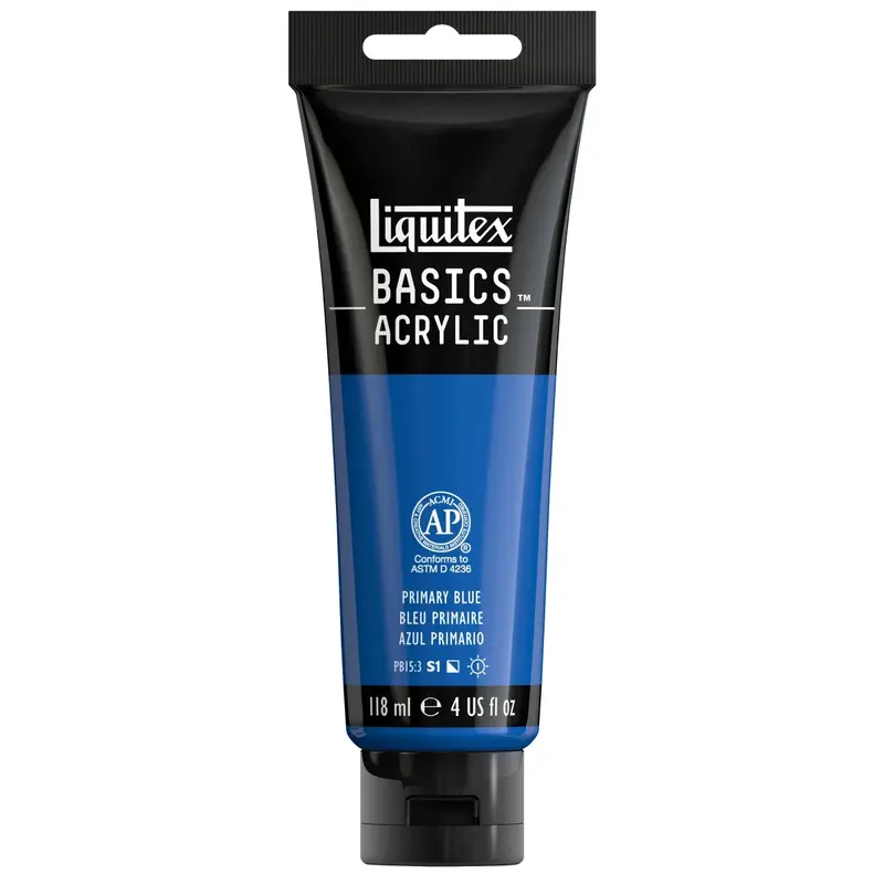 Akrylfärg Liquitex Basics 118ml - Primary Blue 420