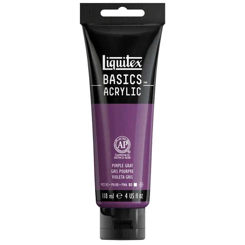 Akrylfärg Liquitex Basics 118ml - Purple Gray 263