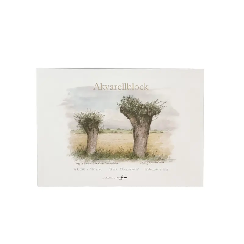 Akvarellblock A3