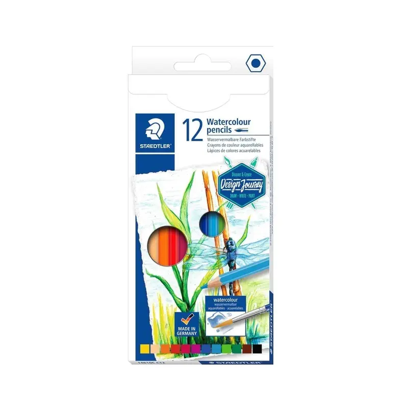 Akvarellpennor Förpackningar - 12-pack