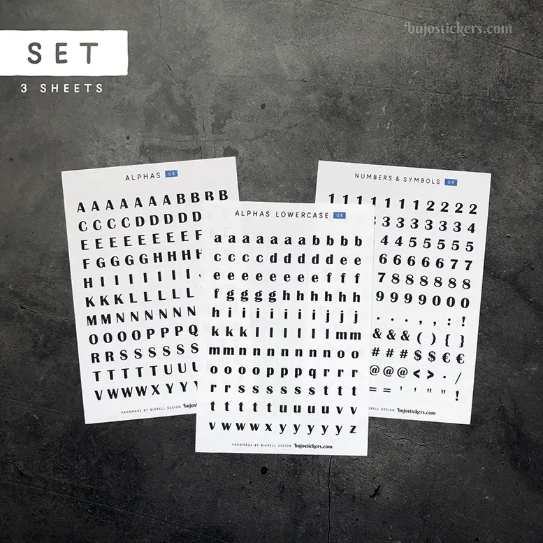 Alphas 08 – Set of 3