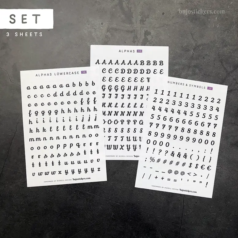 Alphas 10 – Set of 3