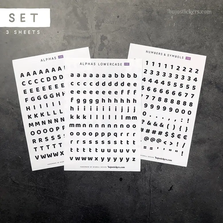 Alphas 13 – Set of 3