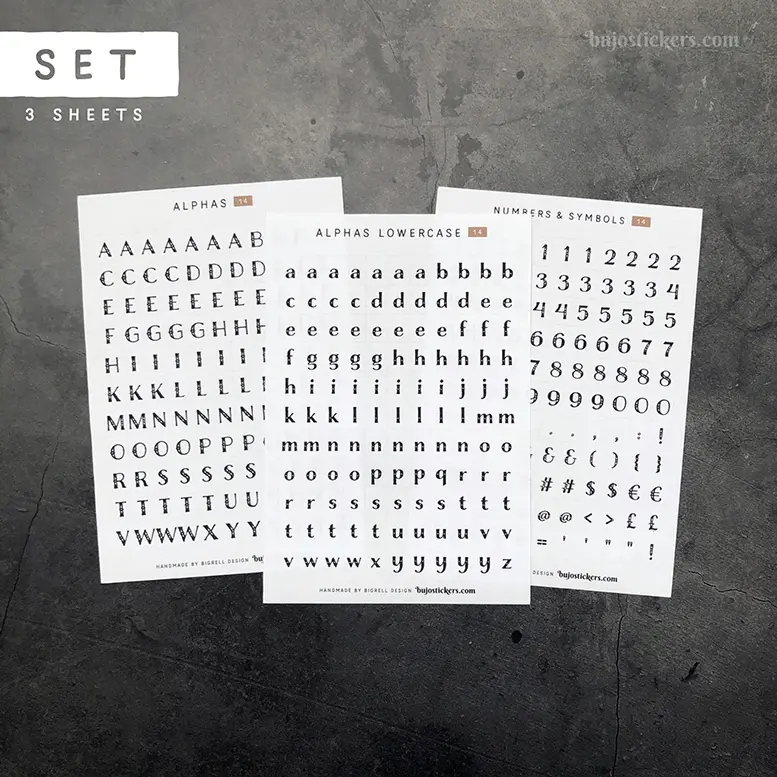 Alphas 14 – Set of 3