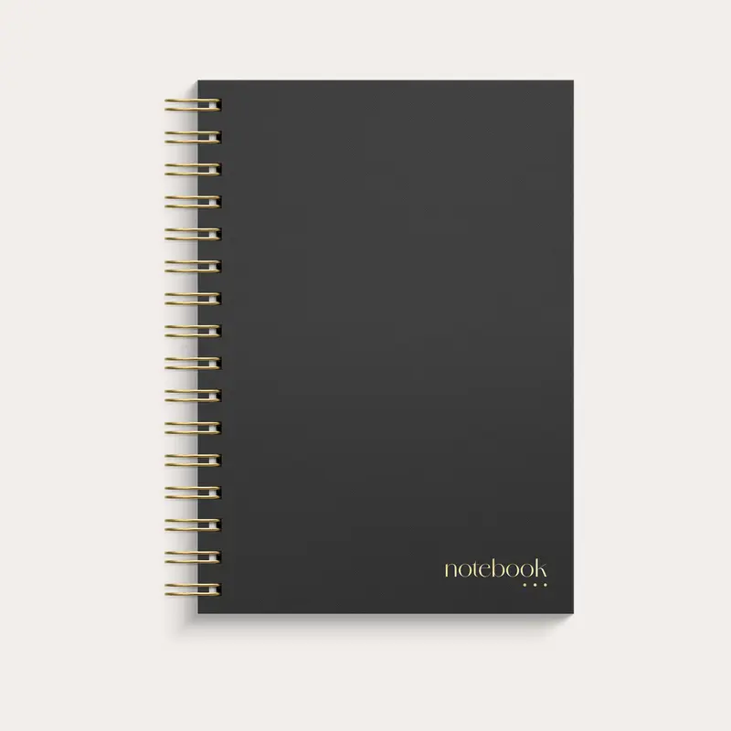 Anteckningsbok A5 Black