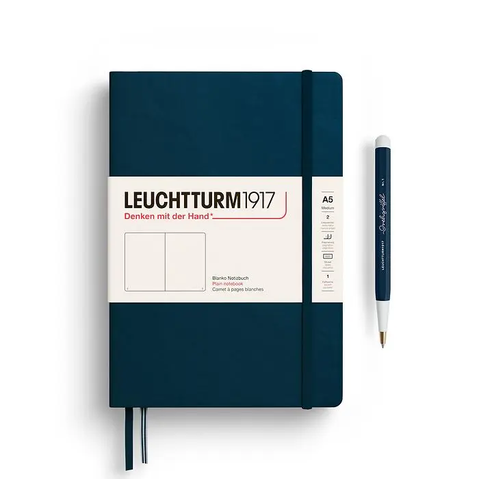 Anteckningsbok A5 Leuchtturm 1917 Notebook - Deep Sea
