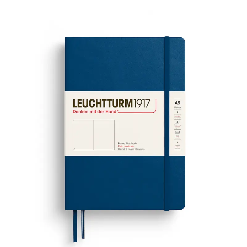 Anteckningsbok A5 Leuchtturm 1917 Notebook - Indigo