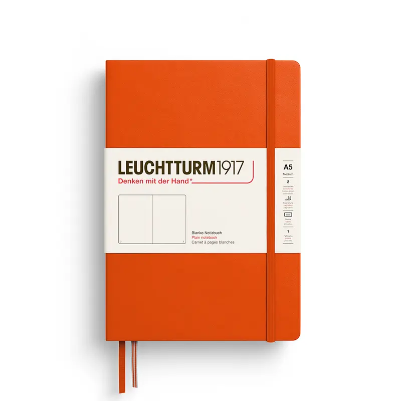 Anteckningsbok A5 Leuchtturm 1917 Notebook - Pumpkin