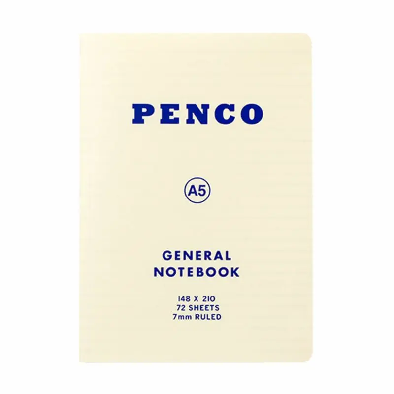Anteckningsbok General Notebook A5 Ruled - White