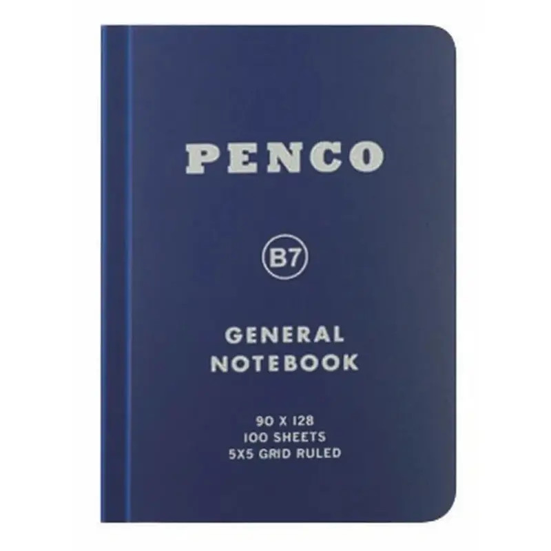 Anteckningsbok General Notebook B7 Grid - Navy