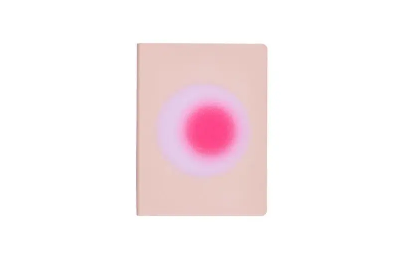 Anteckningsbok Graphic L Light Dotted - Trance pink