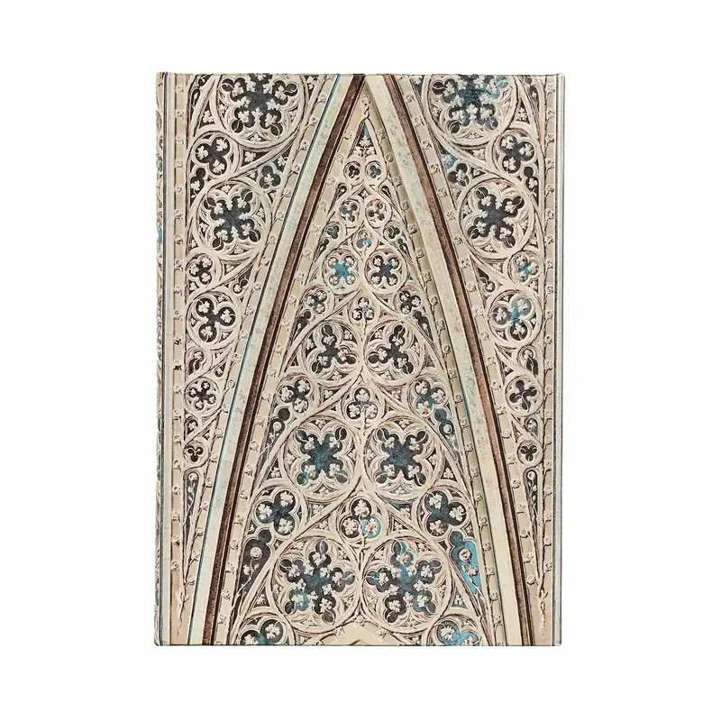 Anteckningsbok Vault of the Milan Cathedral Midi Linjerad Wrap