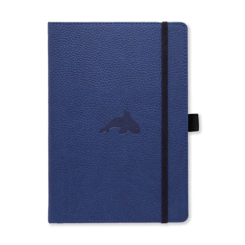 Anteckningsbok Wildlife Dotted A5 Blue Whale
