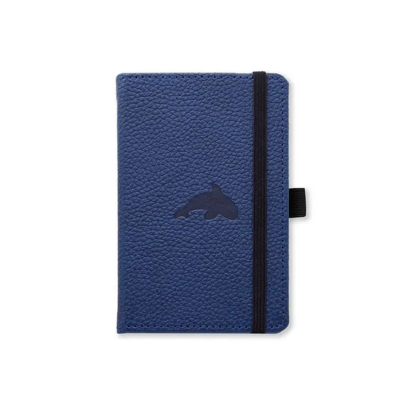 Anteckningsbok Wildlife Dotted A6 Blue Whale