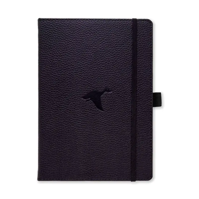 Anteckningsbok Wildlife Olinjerad A5 - Black Duck