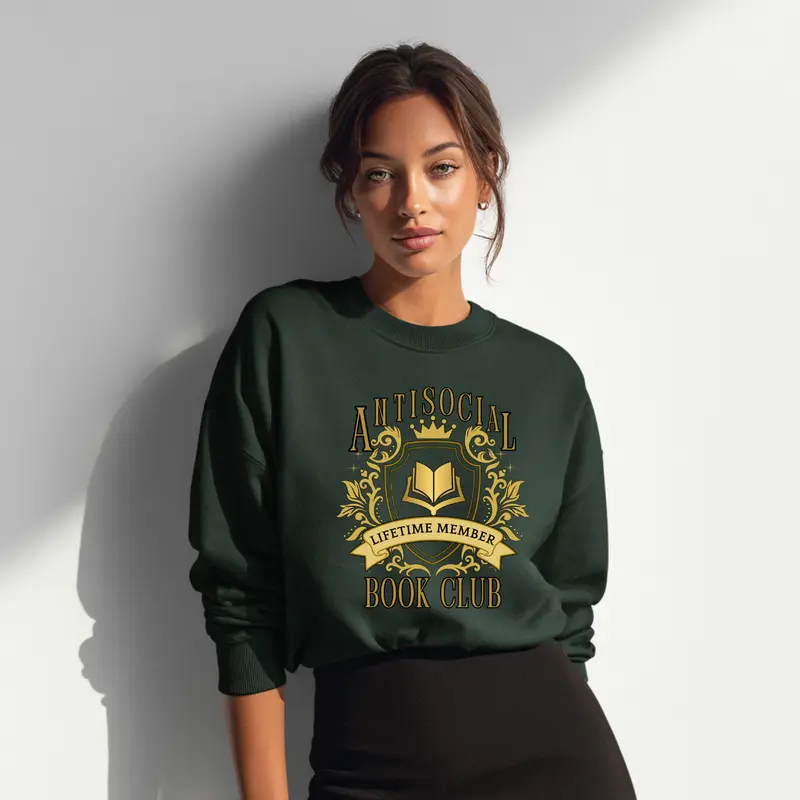 Antisocial Book Club Sweatshirt