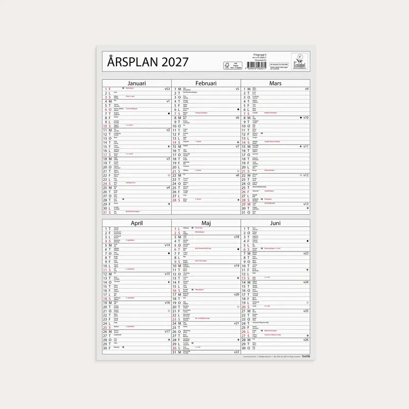 Årsplan 2027