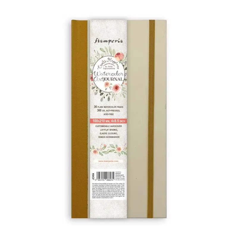 Art Journal - Watercolour 100 x 210