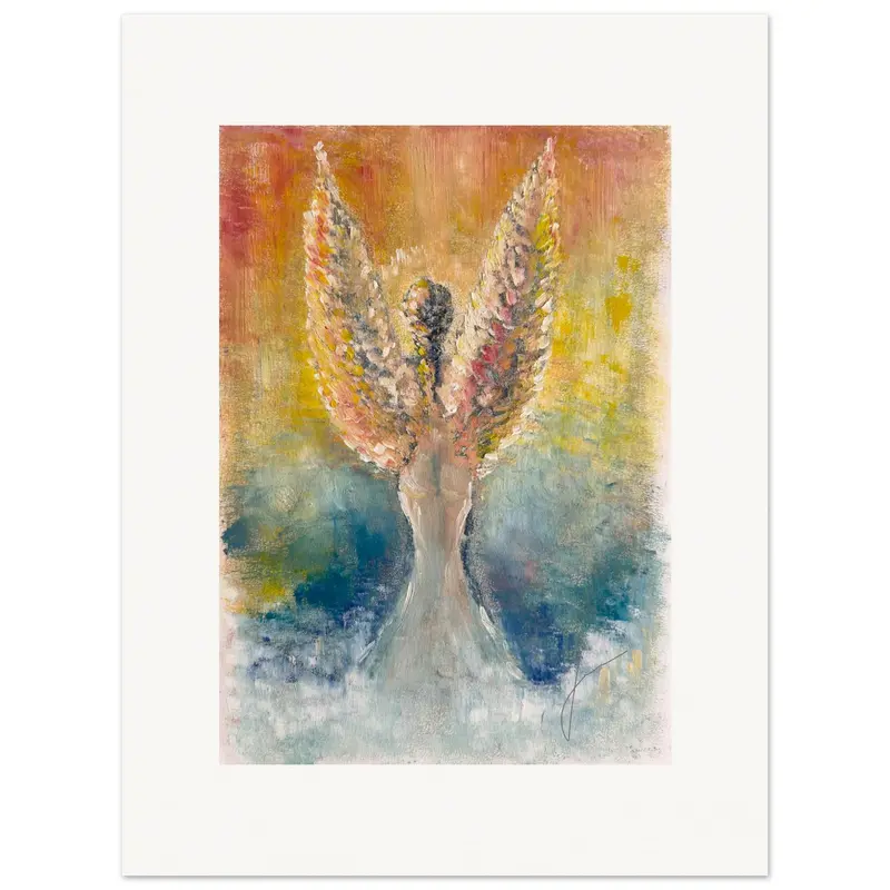 Art print by Jess - Angelic