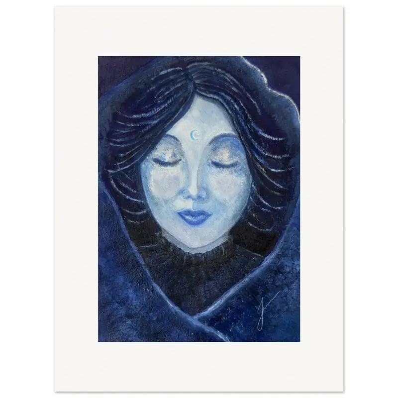 Art print by Jess - Avalon Priestess