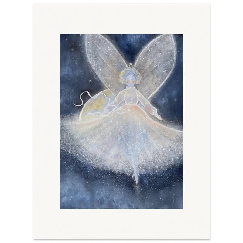 Art print by Jess - Cosmic dancer