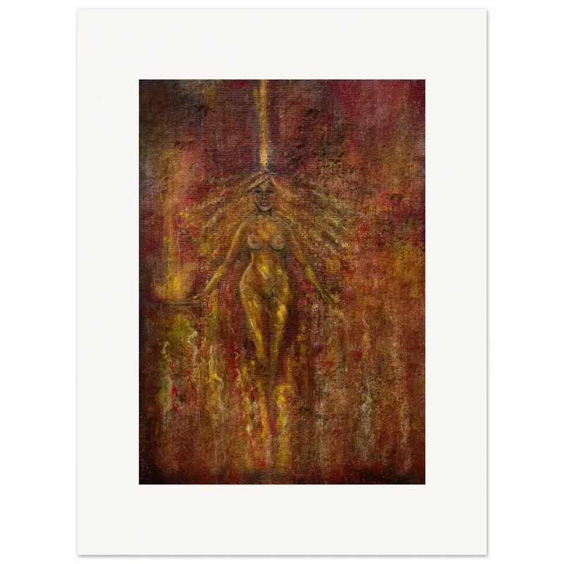 Art print by Jess - Enough!