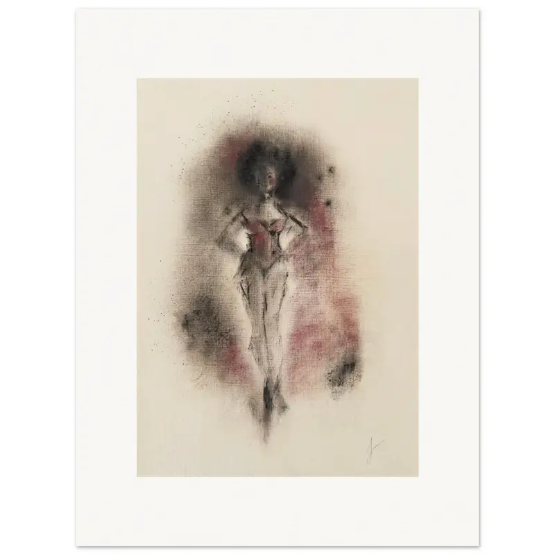 Art print by Jess - Moulin Rouge