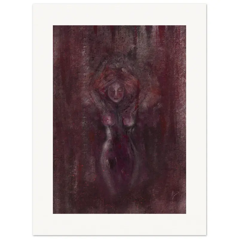 Art print by Jess - my pain