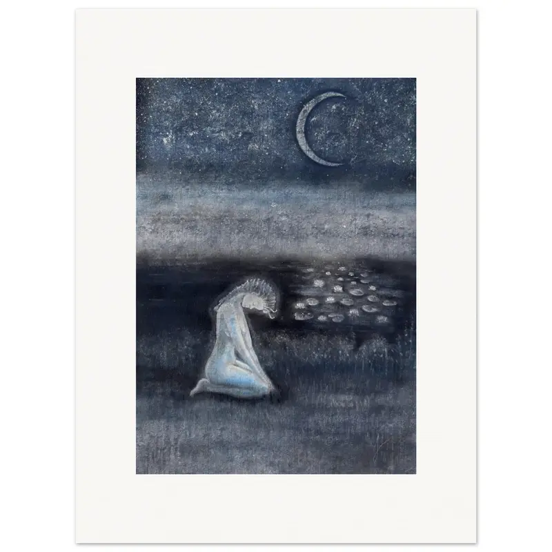 Art print by Jess - Surrendering