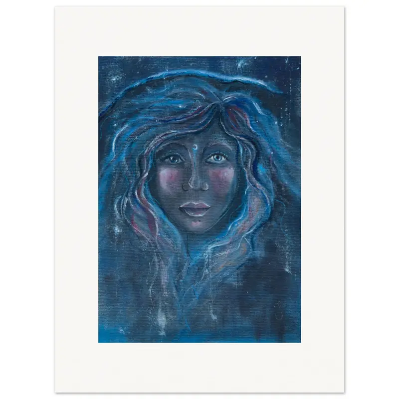 Art print by Jess - the Moon girl