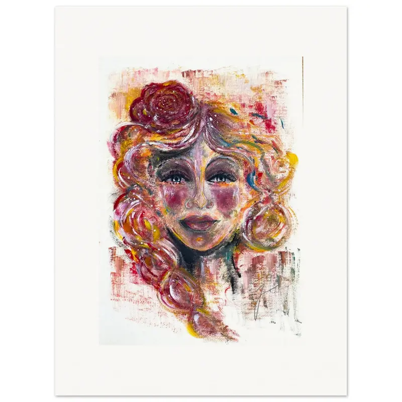 Art print by Jess - the Rose girl