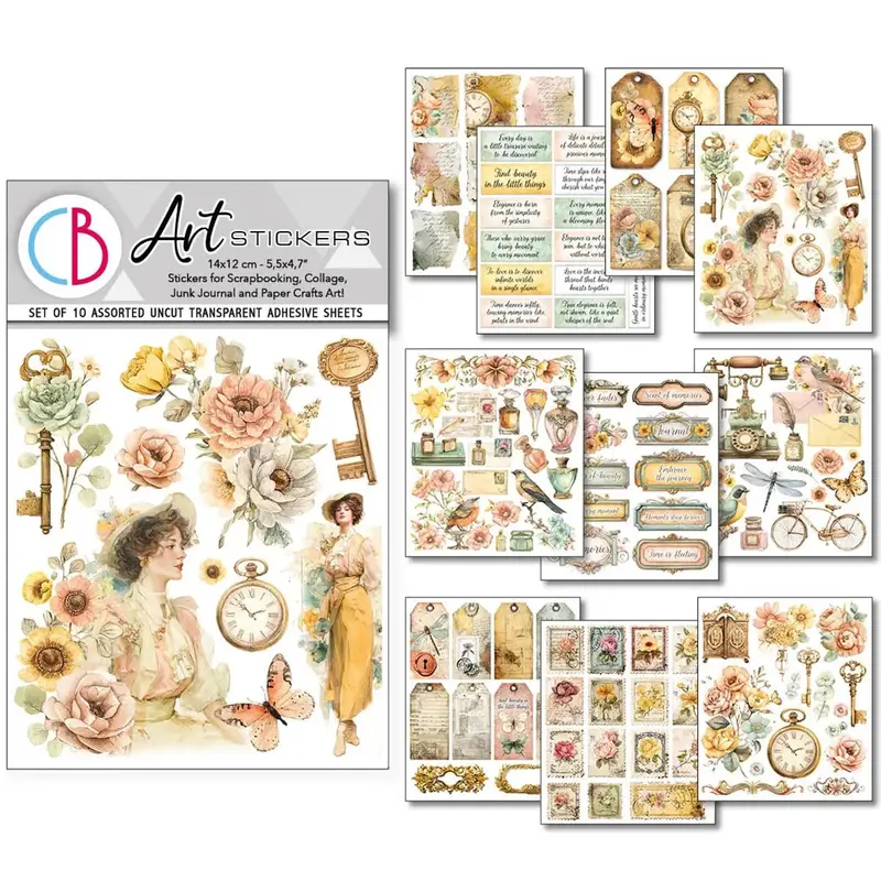 Art stickers 14 x 12 10-pack - Reminder
