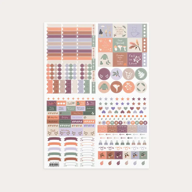 Autumn Cosy Stickers