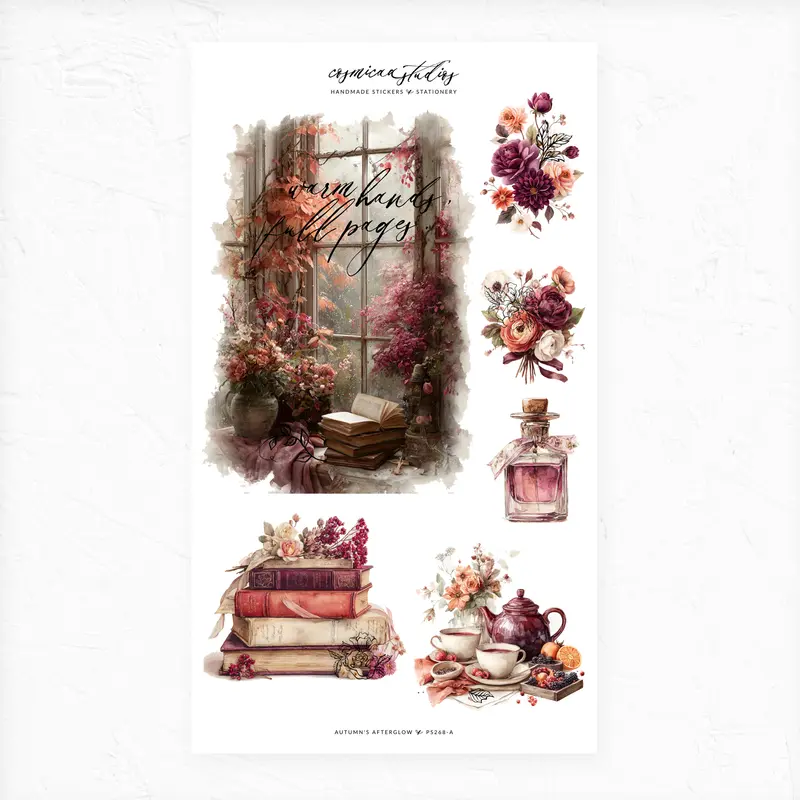 Autumn's Afterglow - Stickers