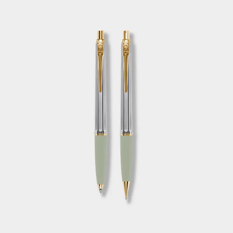 Ballograf Epoca Medalist Set Olivgrön Ballpen & 0,7 Pencil