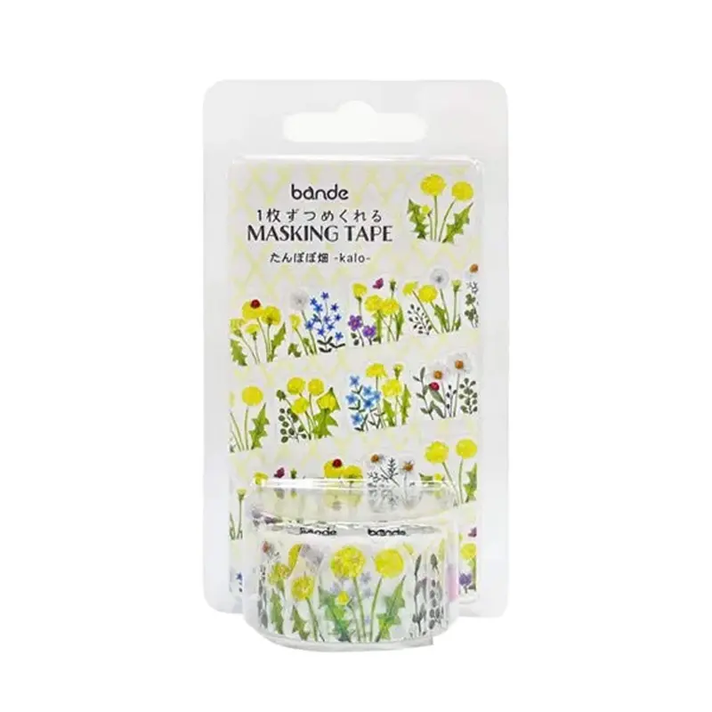 Bande Washi Sticker Roll - Dandelion Field