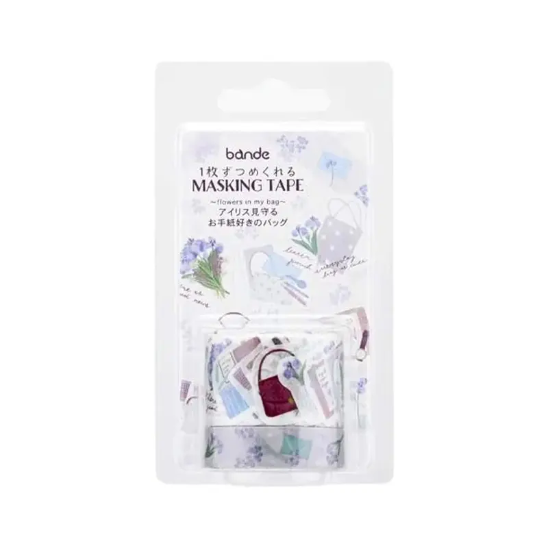 Bande Washi Tape Sticker Roll Set - Flowerrs in My Bag