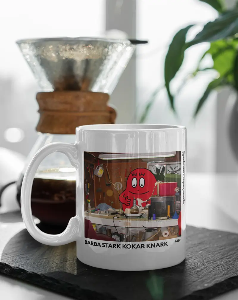 Barba Stark kokar knark (#488) - Mugg