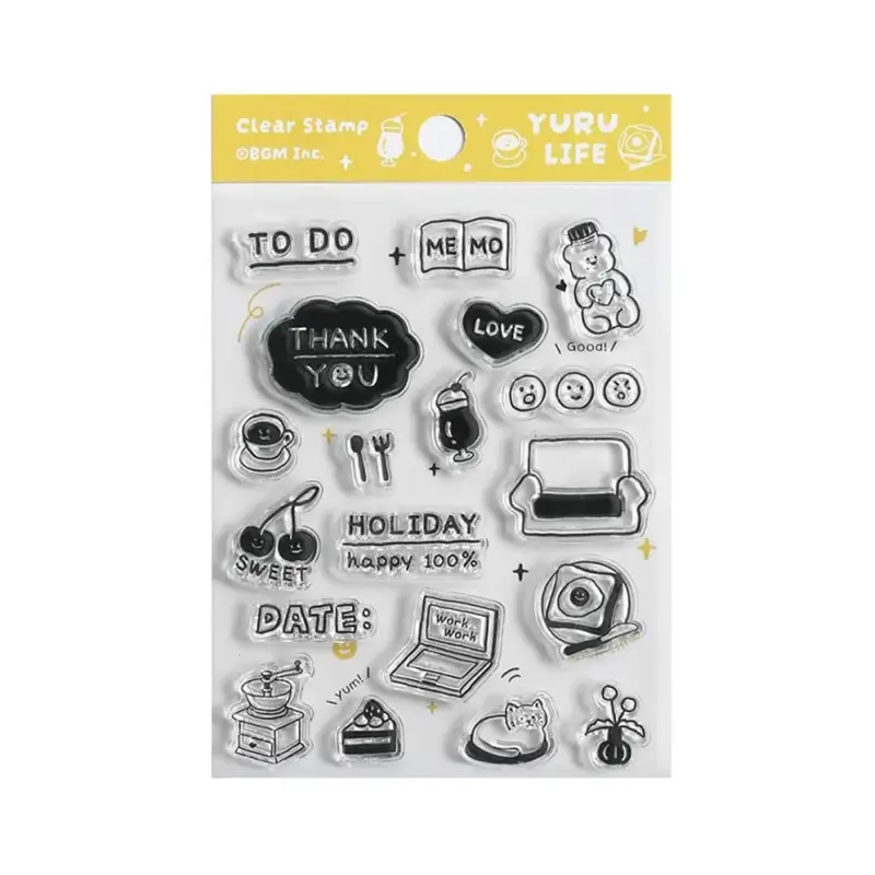 BGM Clear Stamp - Yuru Life