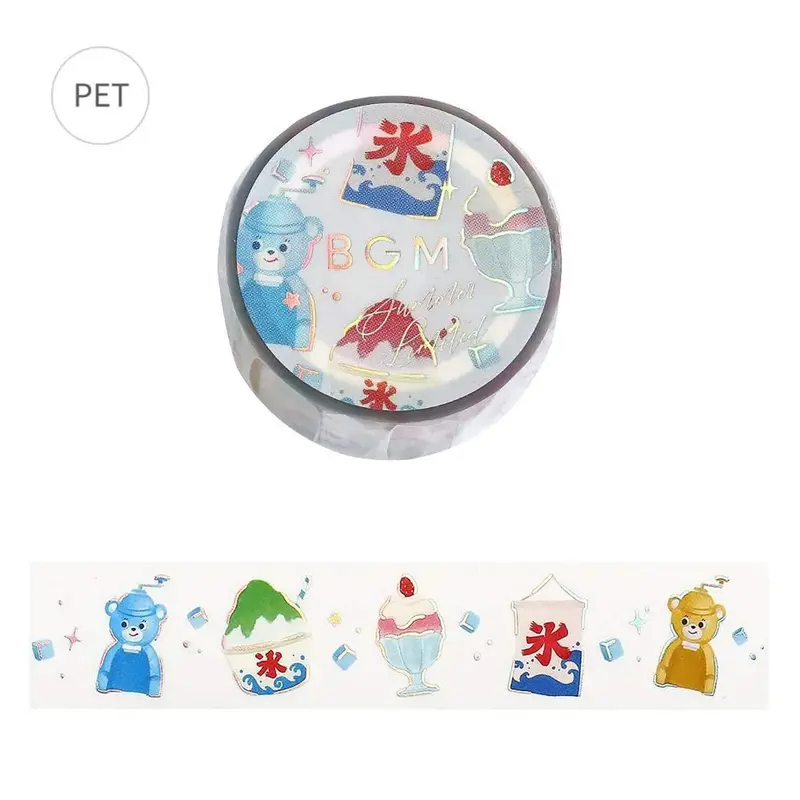 BGM Foil Clear Tape 2026 Summer Limited - Summer Shaved Ice